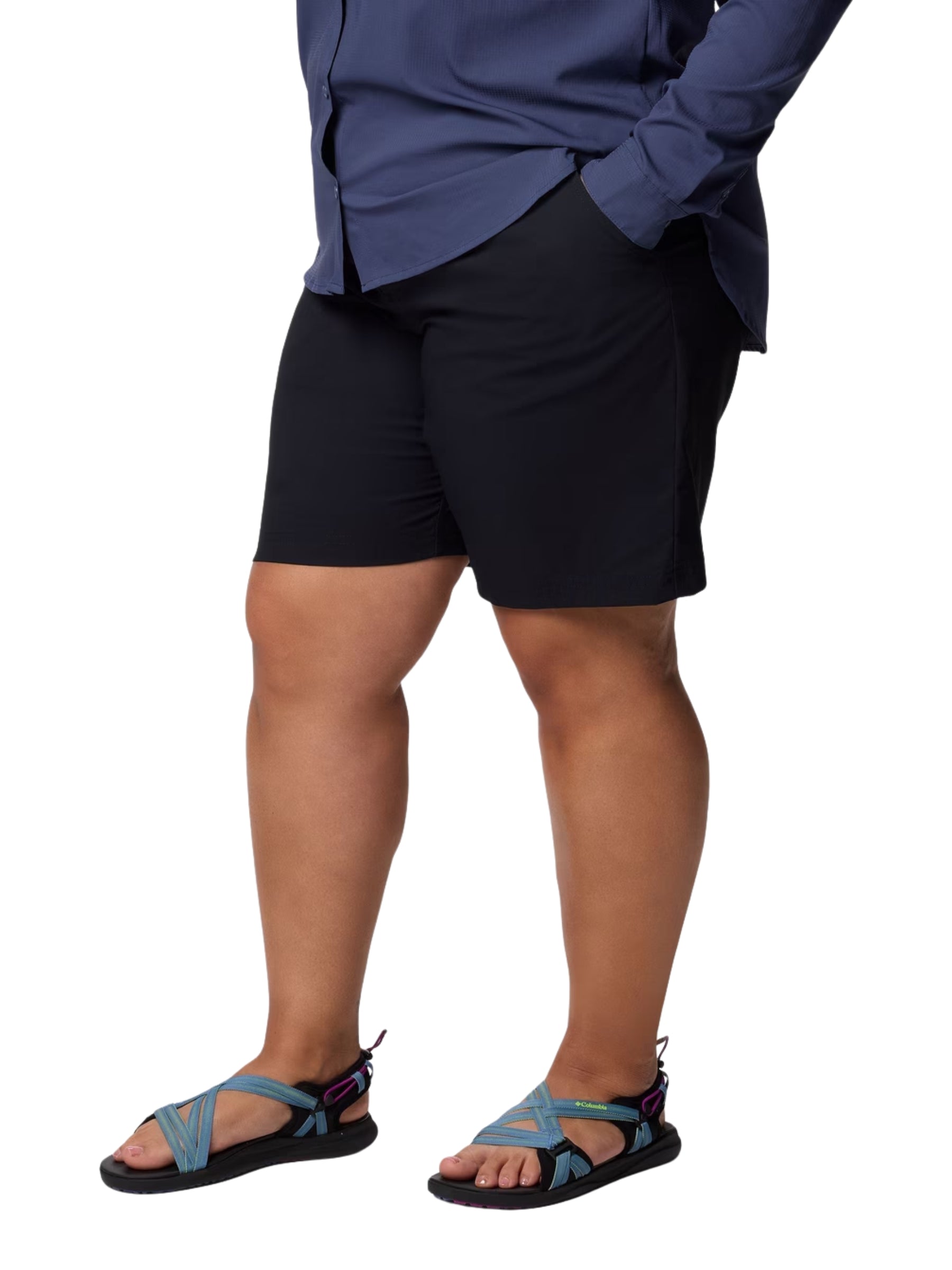 Short Long Leslie Falls II Taille Plus - Noir