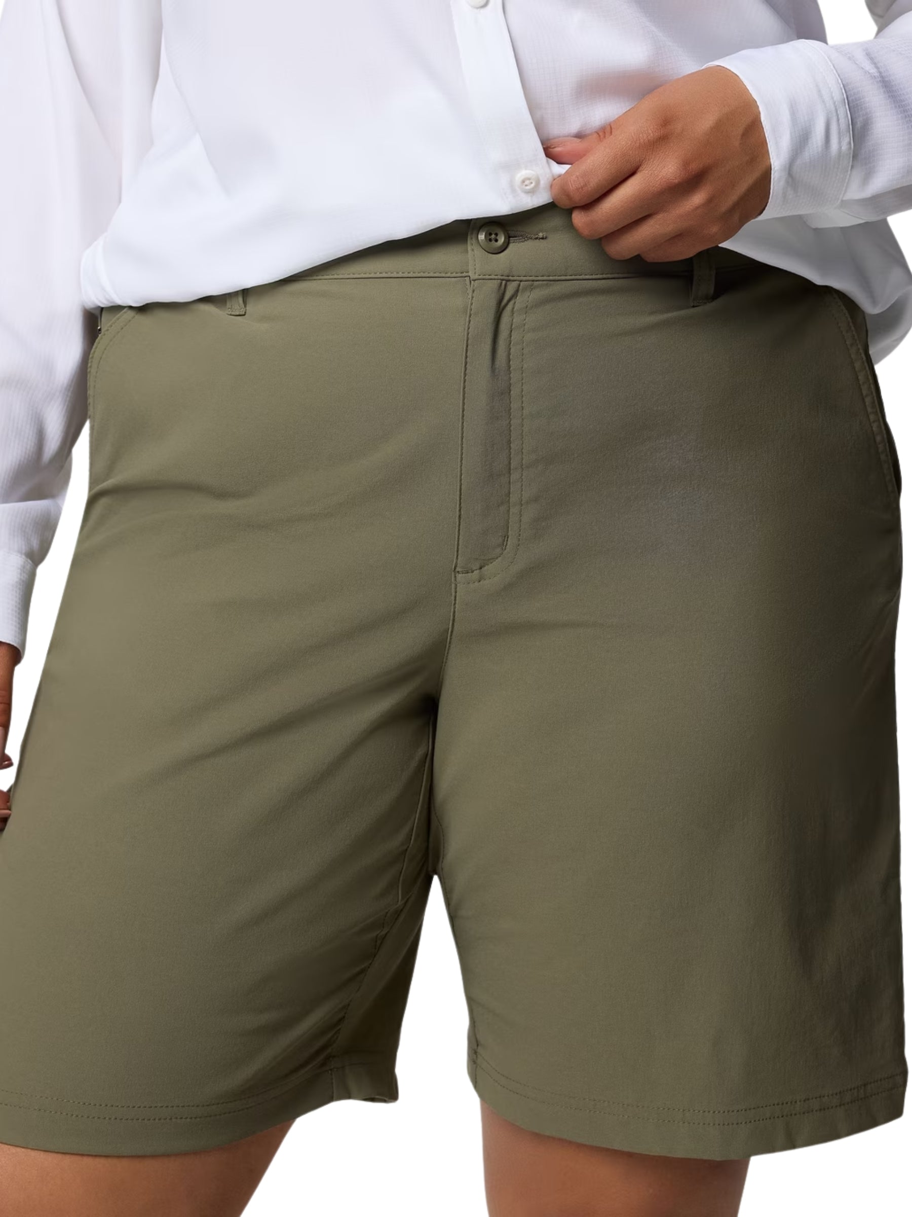 Short Long Leslie Falls II Taille Plus - Stone Green