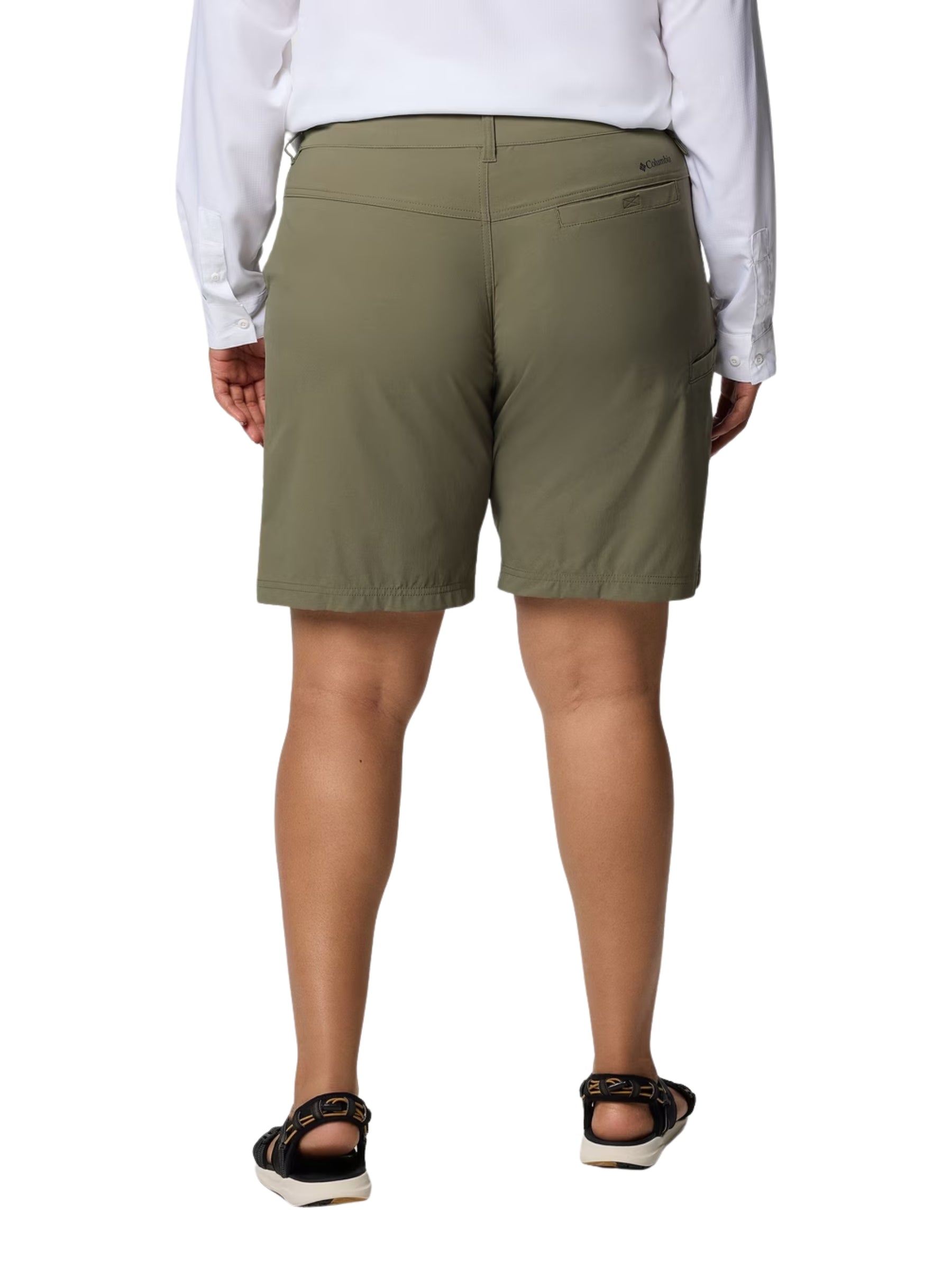 Short Long Leslie Falls II Taille Plus - Stone Green