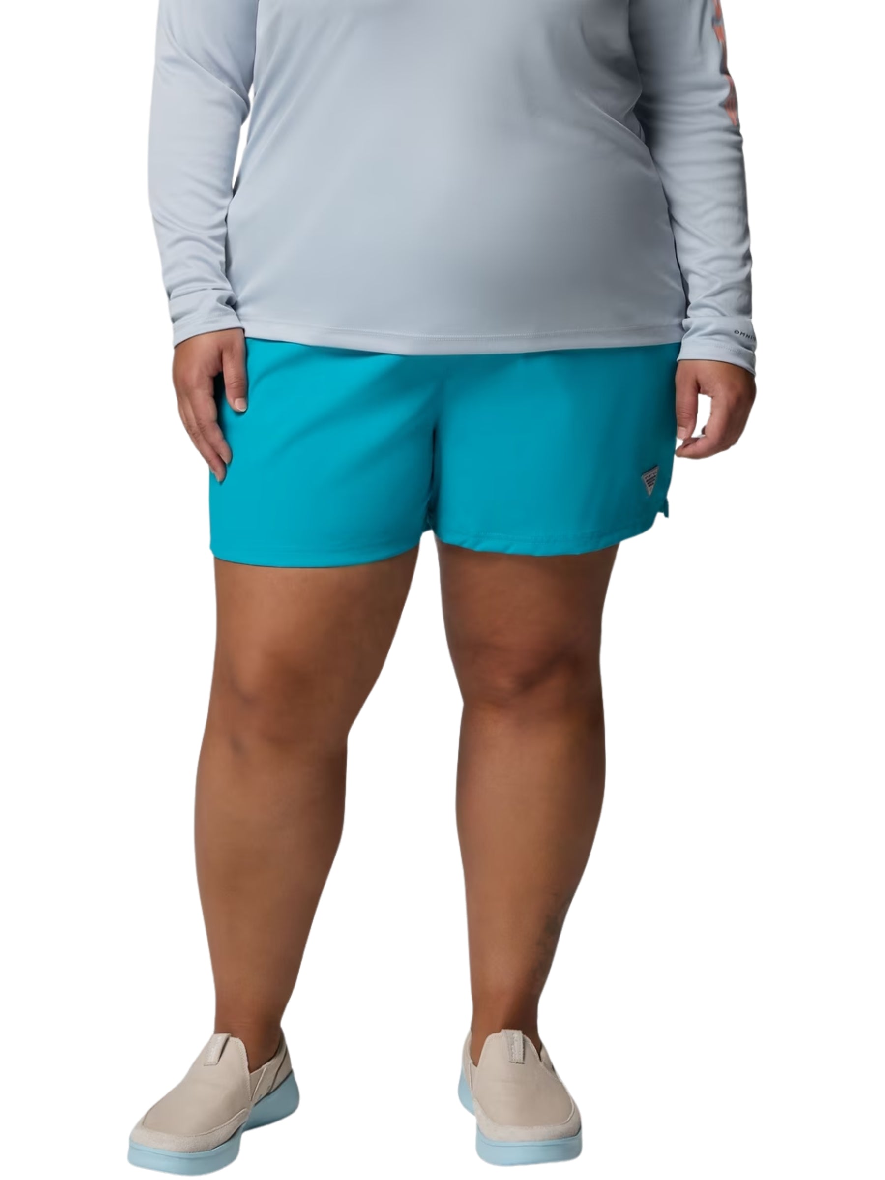 Short Rugged Water Taille Plus - Ocean Teal
