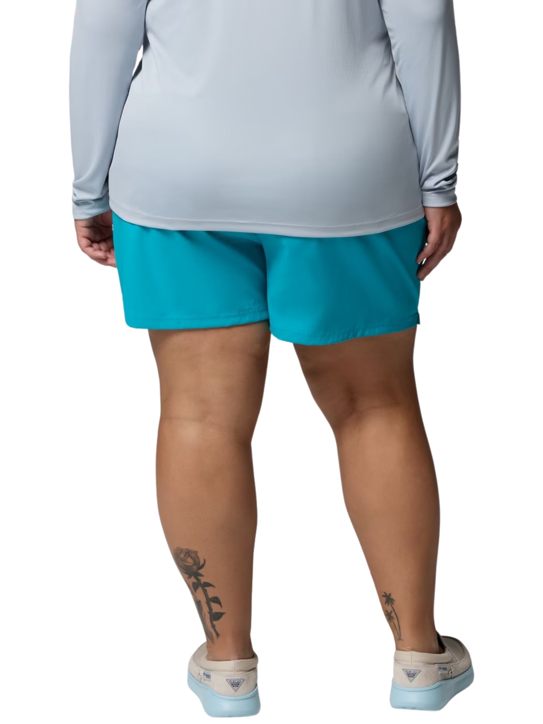 Short Rugged Water Taille Plus - Ocean Teal