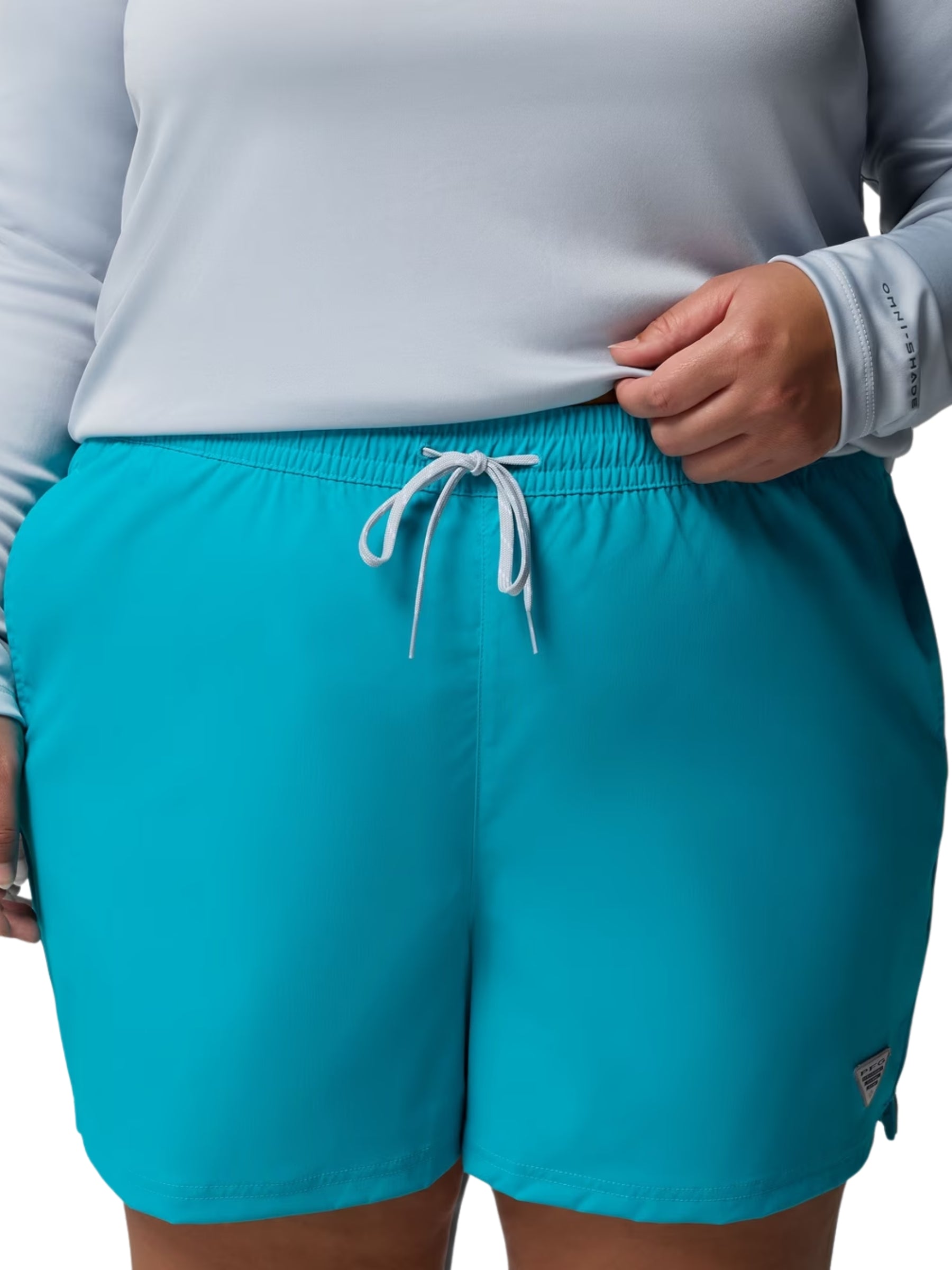 Short Rugged Water Taille Plus - Ocean Teal