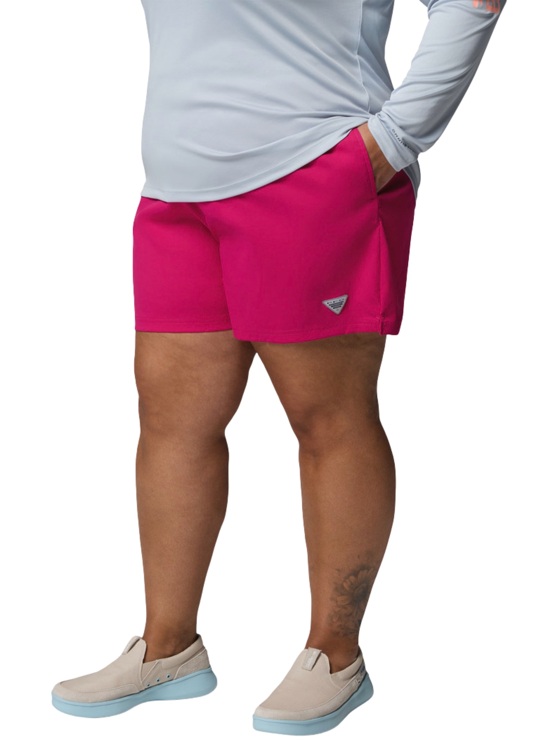 Short Rugged Water Taille Plus - Guava Pink