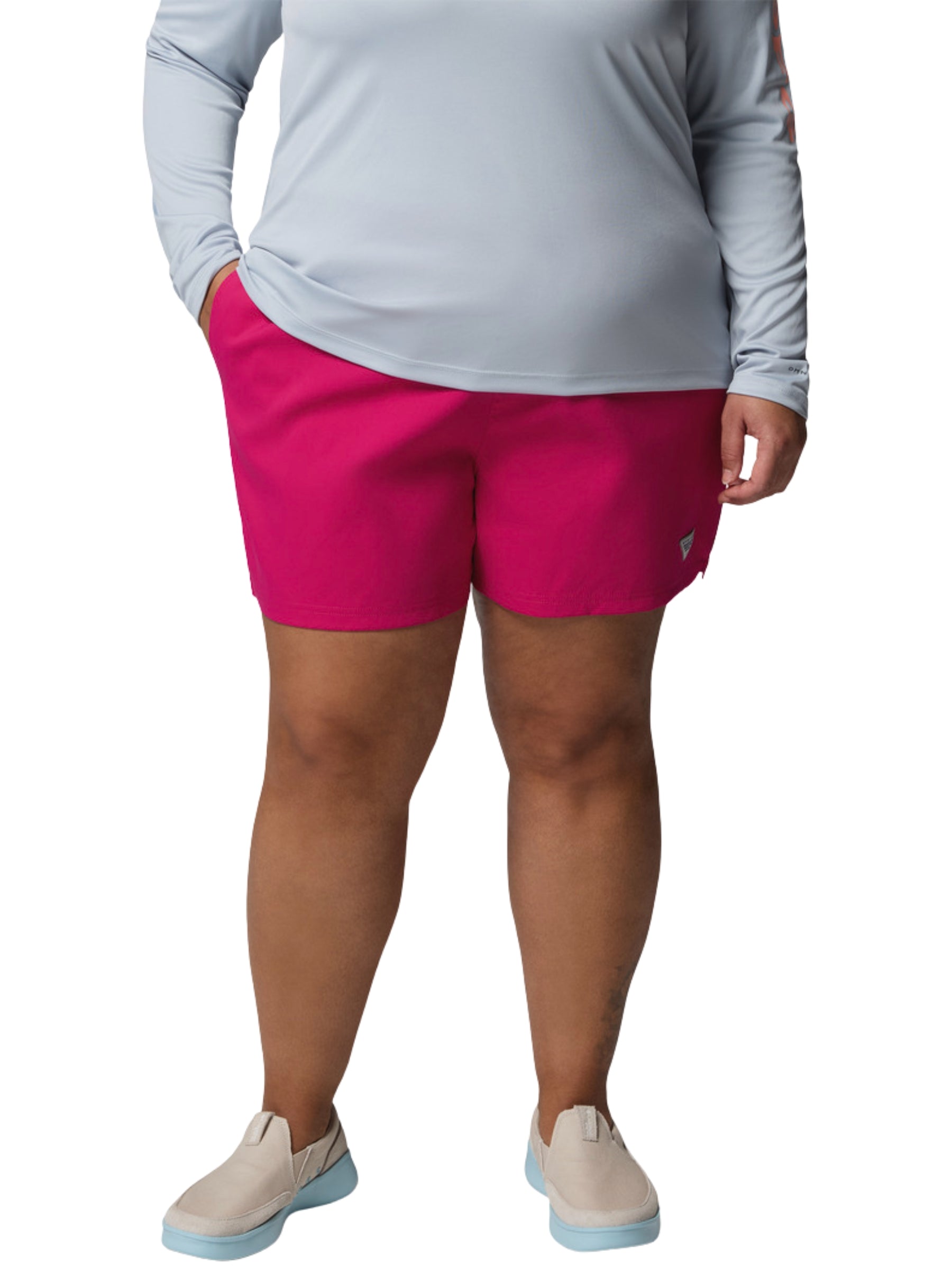 Short Rugged Water Taille Plus - Guava Pink