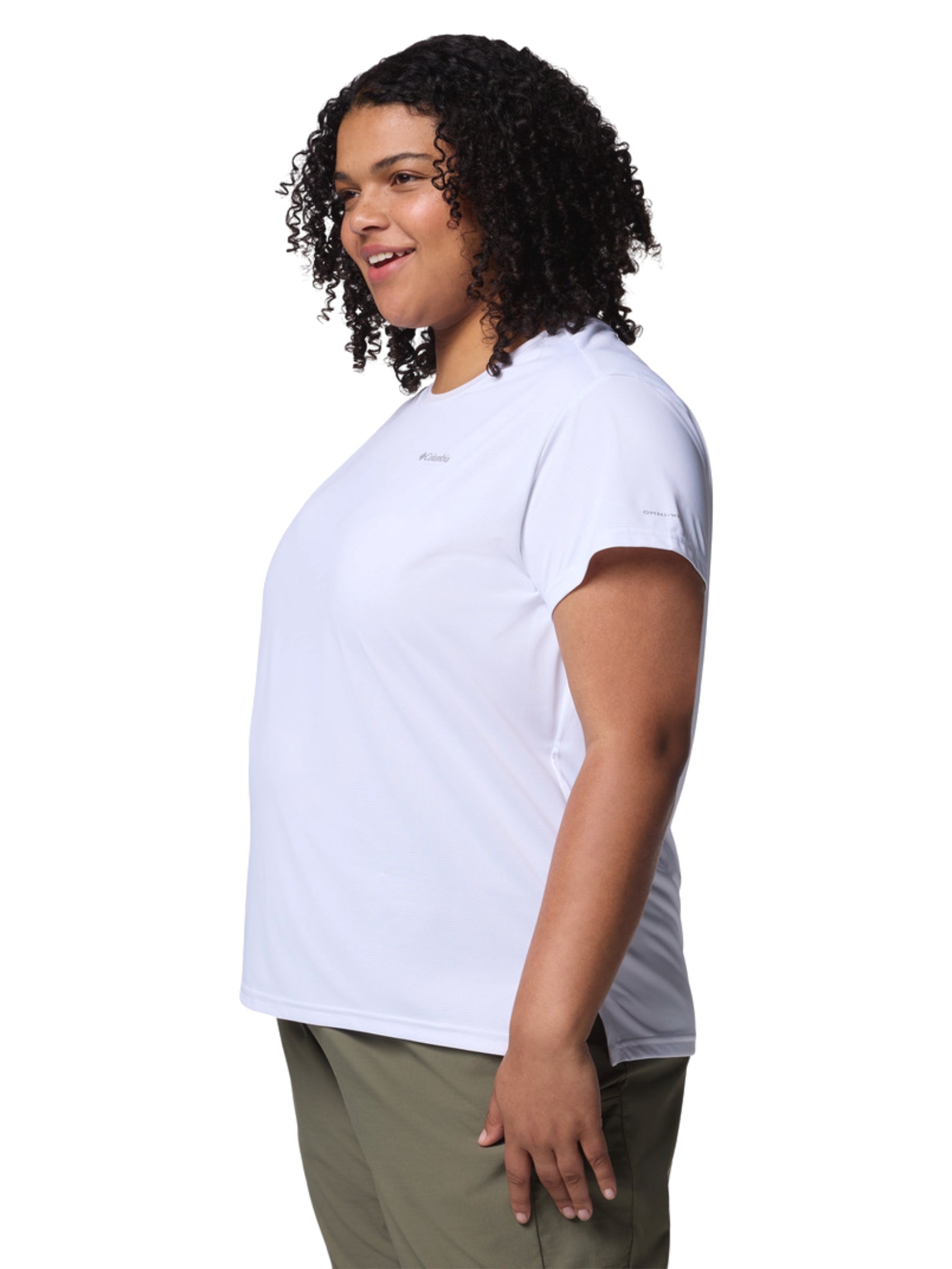 BlueVista Hill Plus Size T-shirt - White