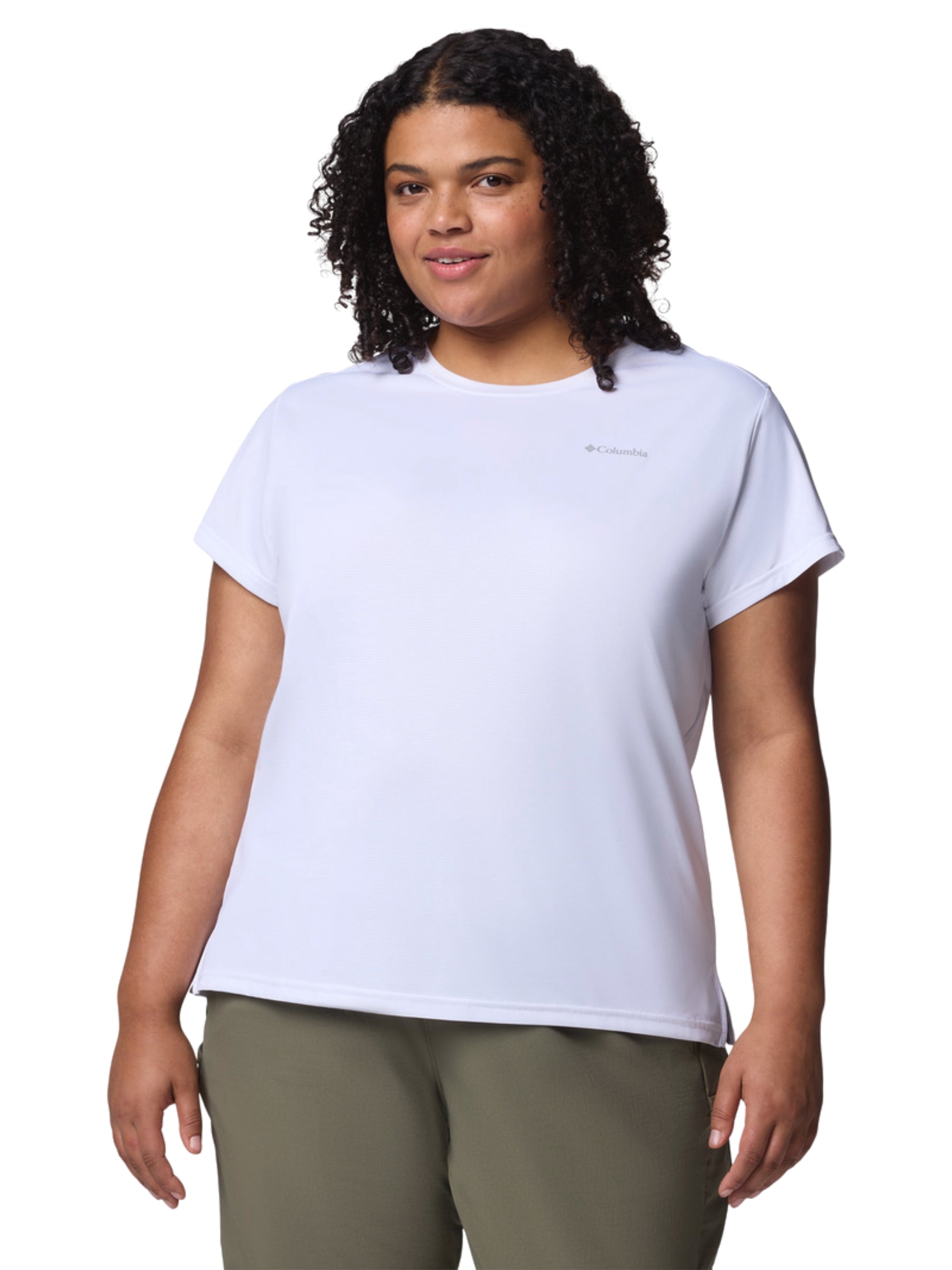 BlueVista Hill Plus Size T-shirt - White