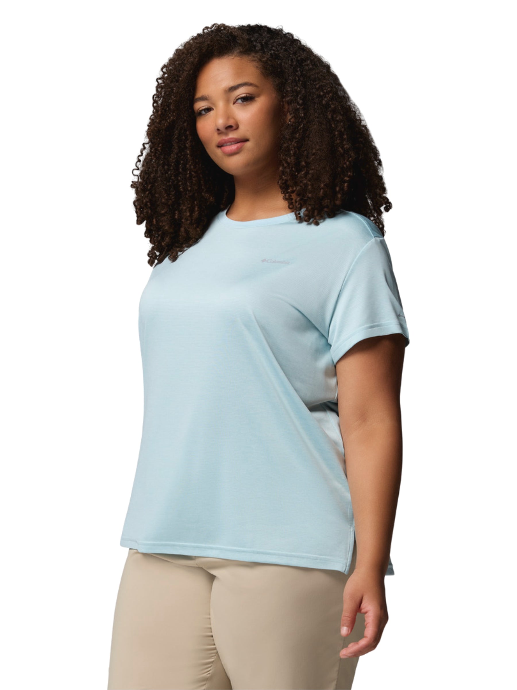T-shirt BlueVista Hill Taille Plus - Marine Light Heather