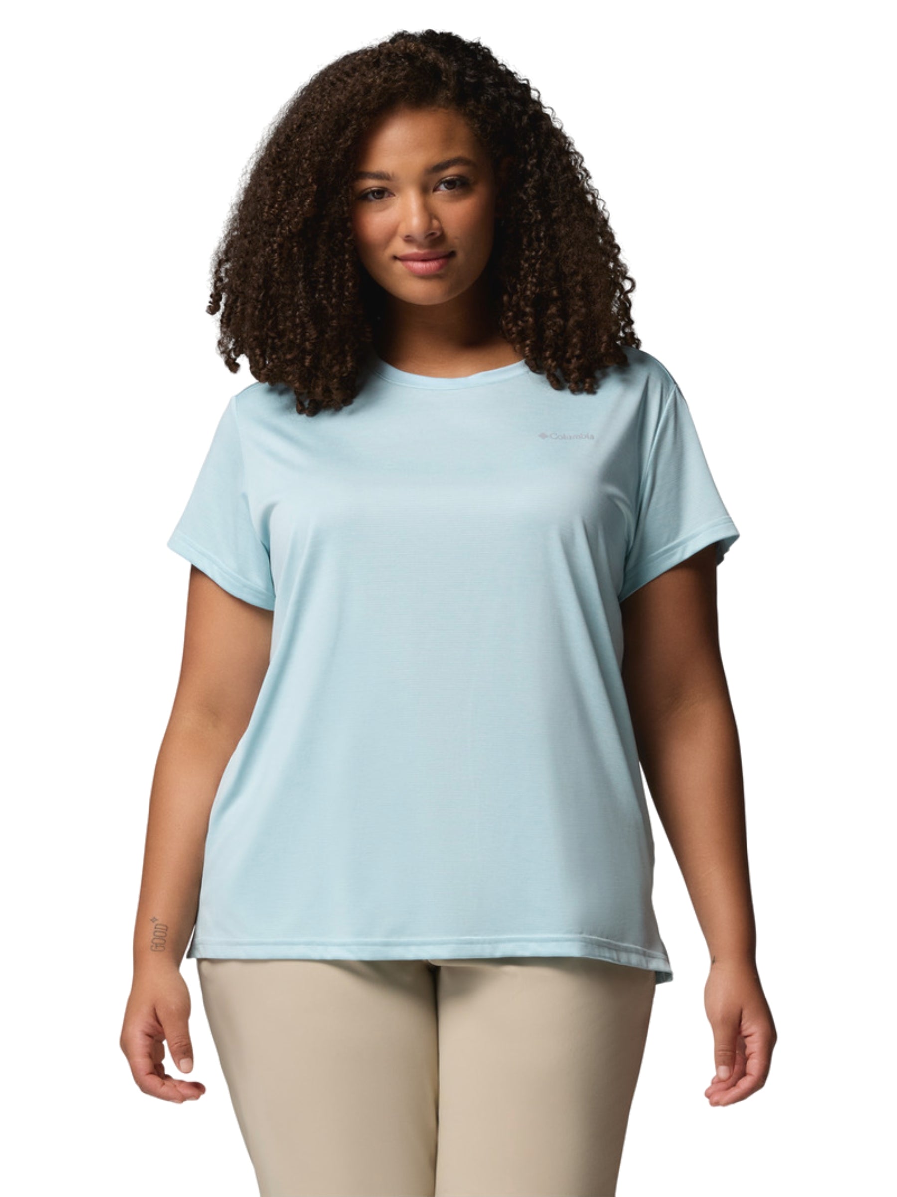 T-shirt BlueVista Hill Taille Plus - Marine Light Heather