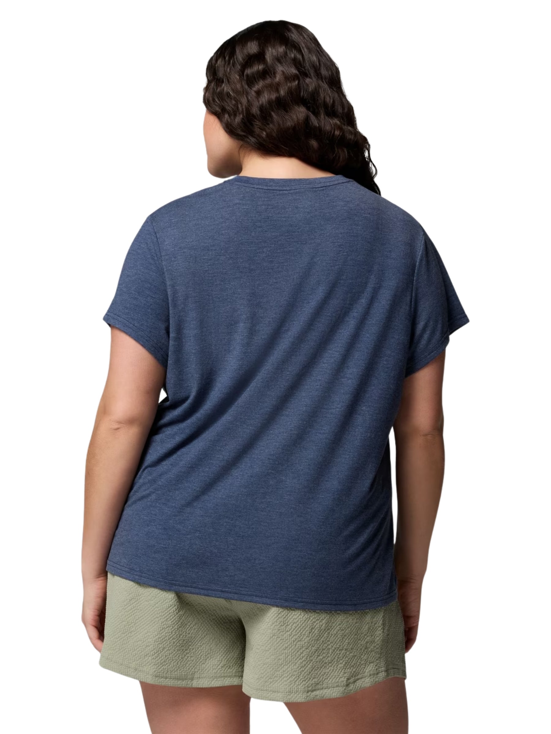 Soft & Stretchy CSC Plus Size T-Shirt - Collegiate Navy Heather