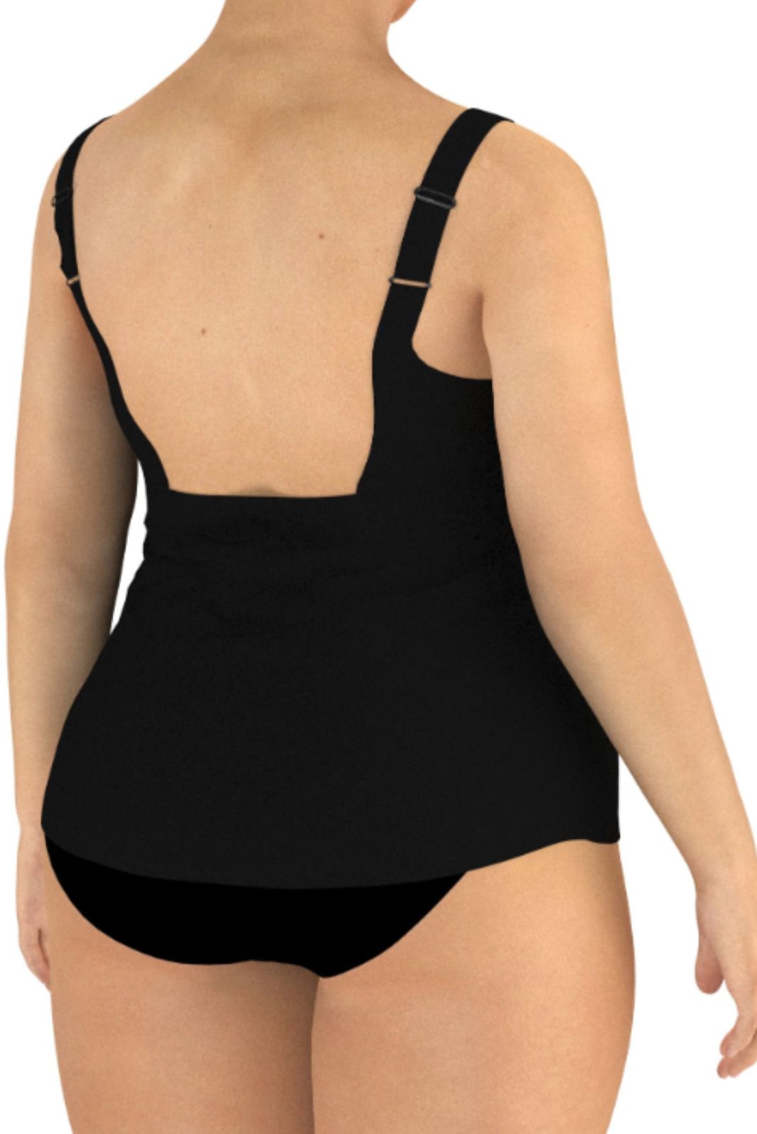 Tankini Encolure Dégagée Taille Plus de Nike