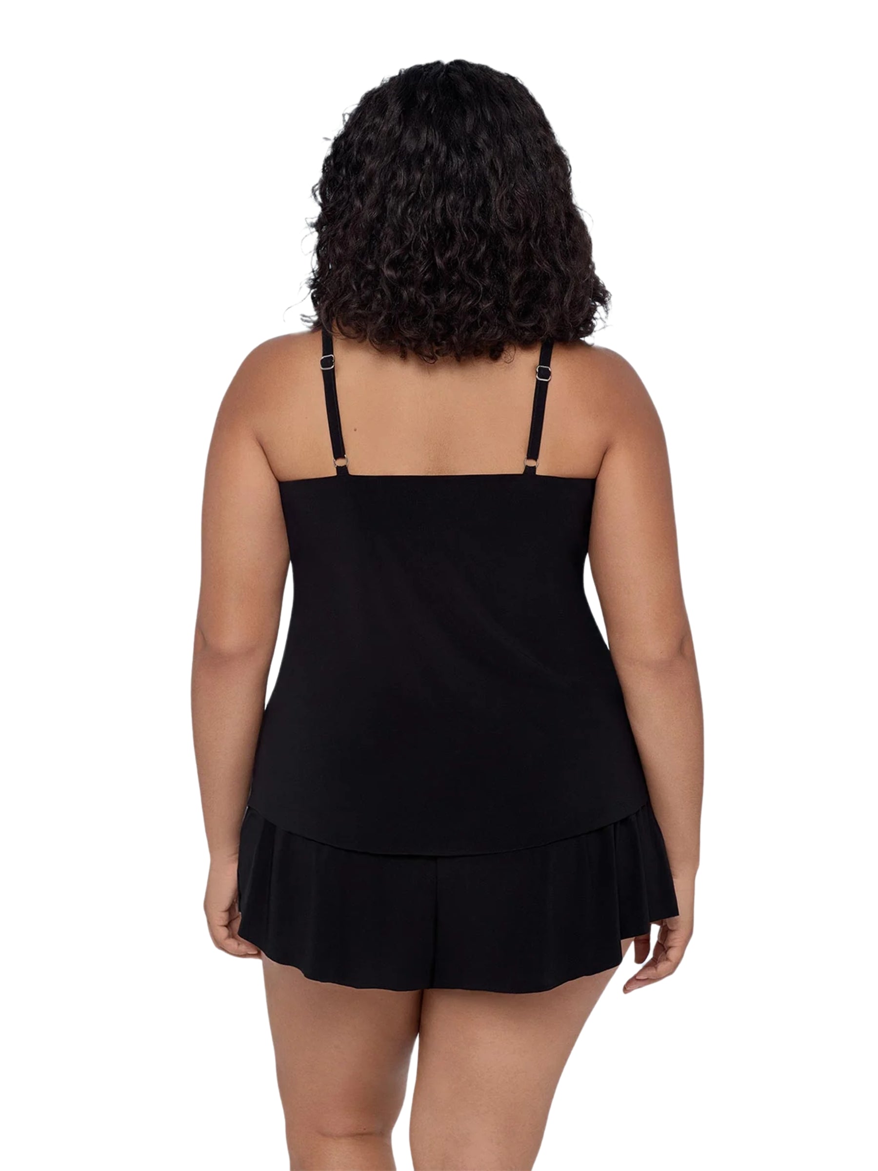 Tankini Hank Plus Size - Black Multi