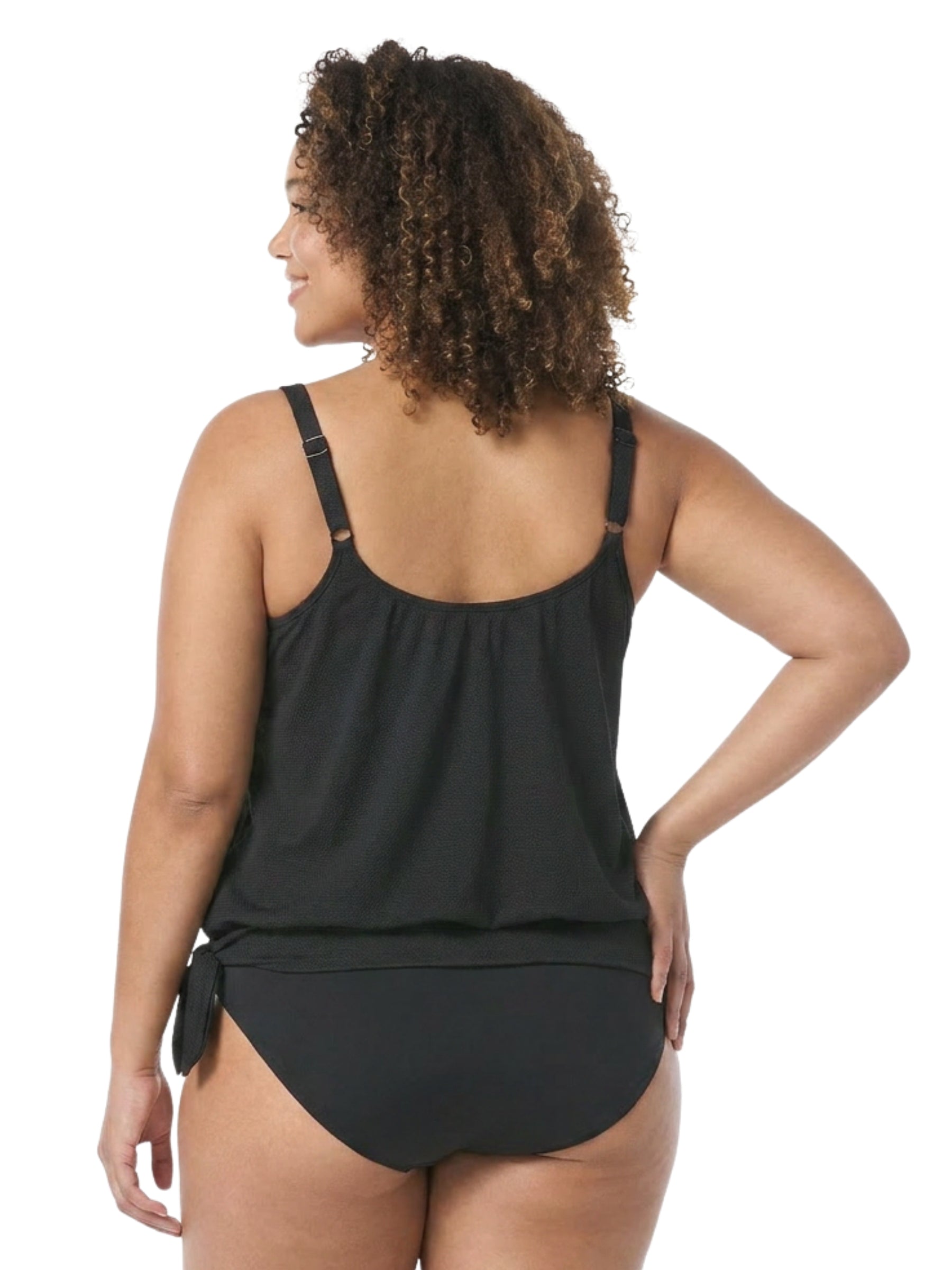 Tankini Sarah Taille Plus - Noir