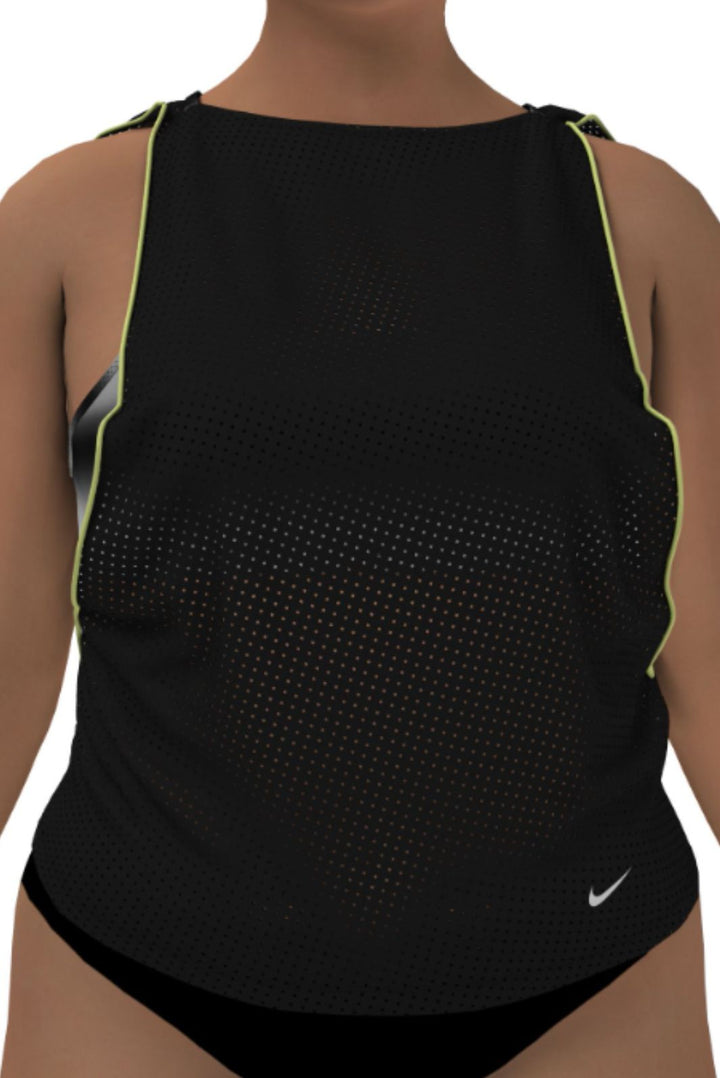 Tankini Superposé Convertible Horizon Stripe Pour Femme Taille Plus de Nike