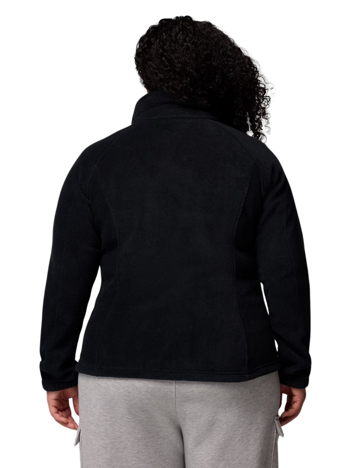 Benton Springs Full Zip Plus Size Jacket - Black
