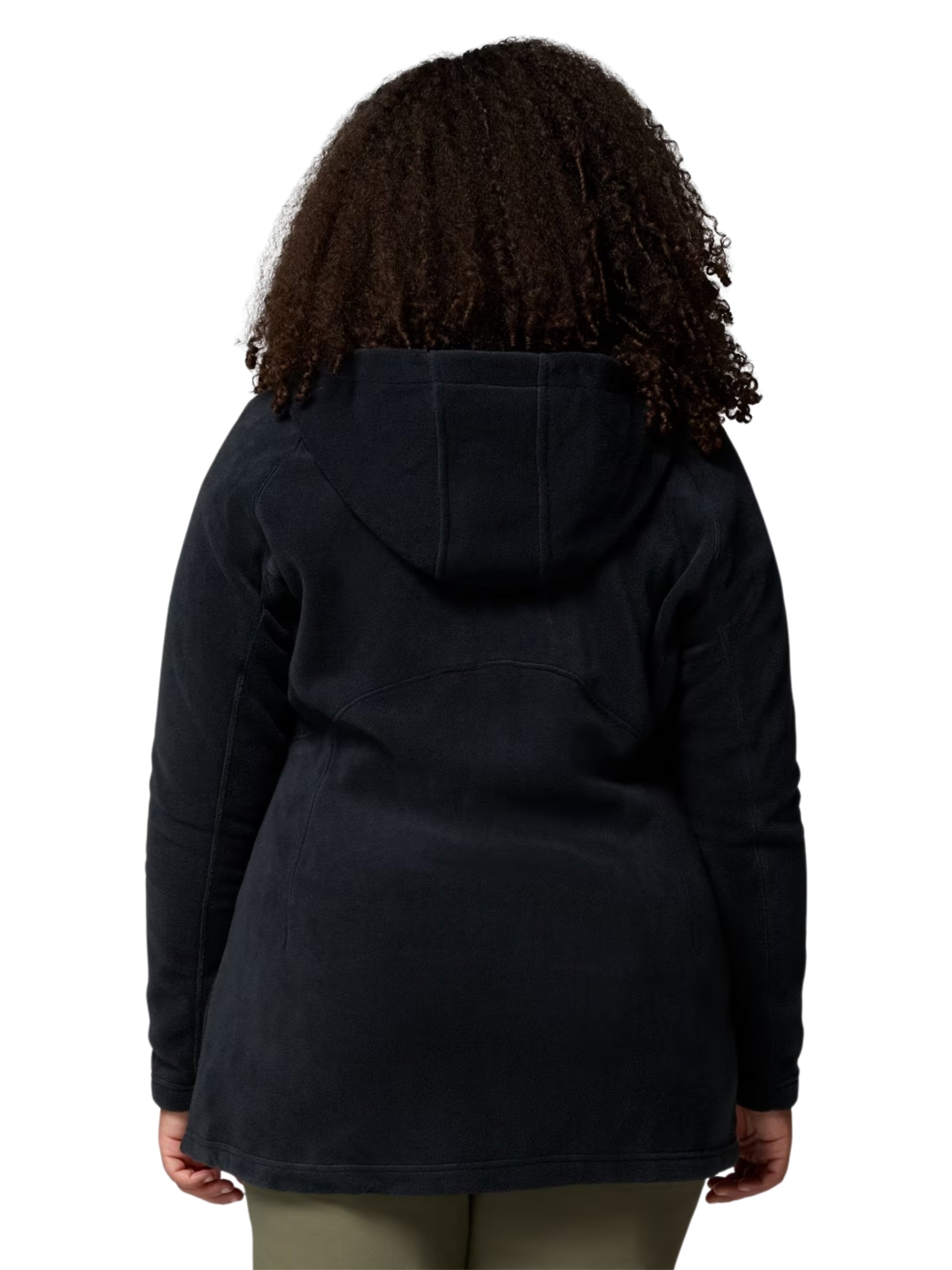 Veste Longue en Polaire Benton Springs II Taille Plus - Noir