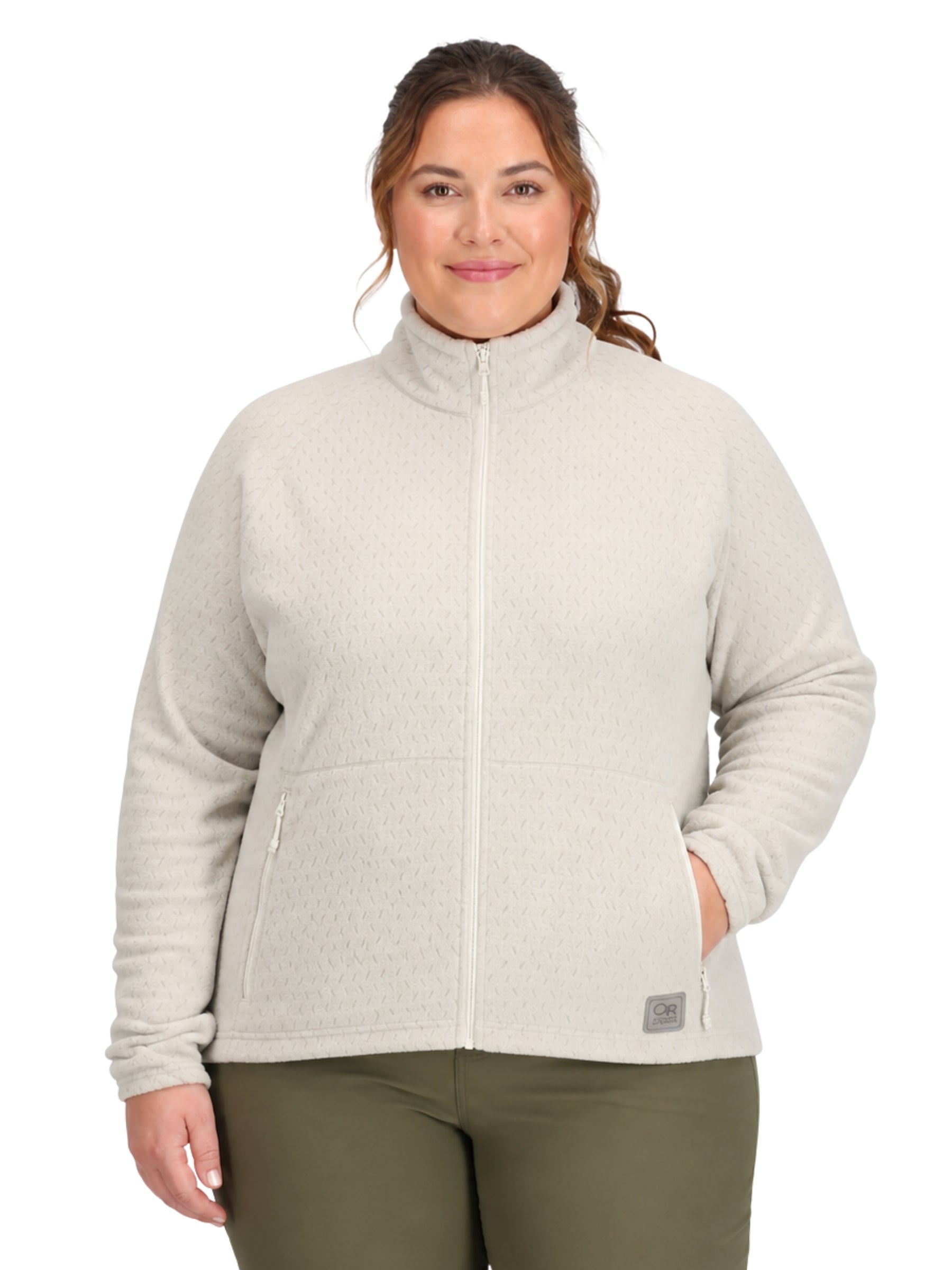 Trail Mix XT Plus Size Fleece Jacket - Black