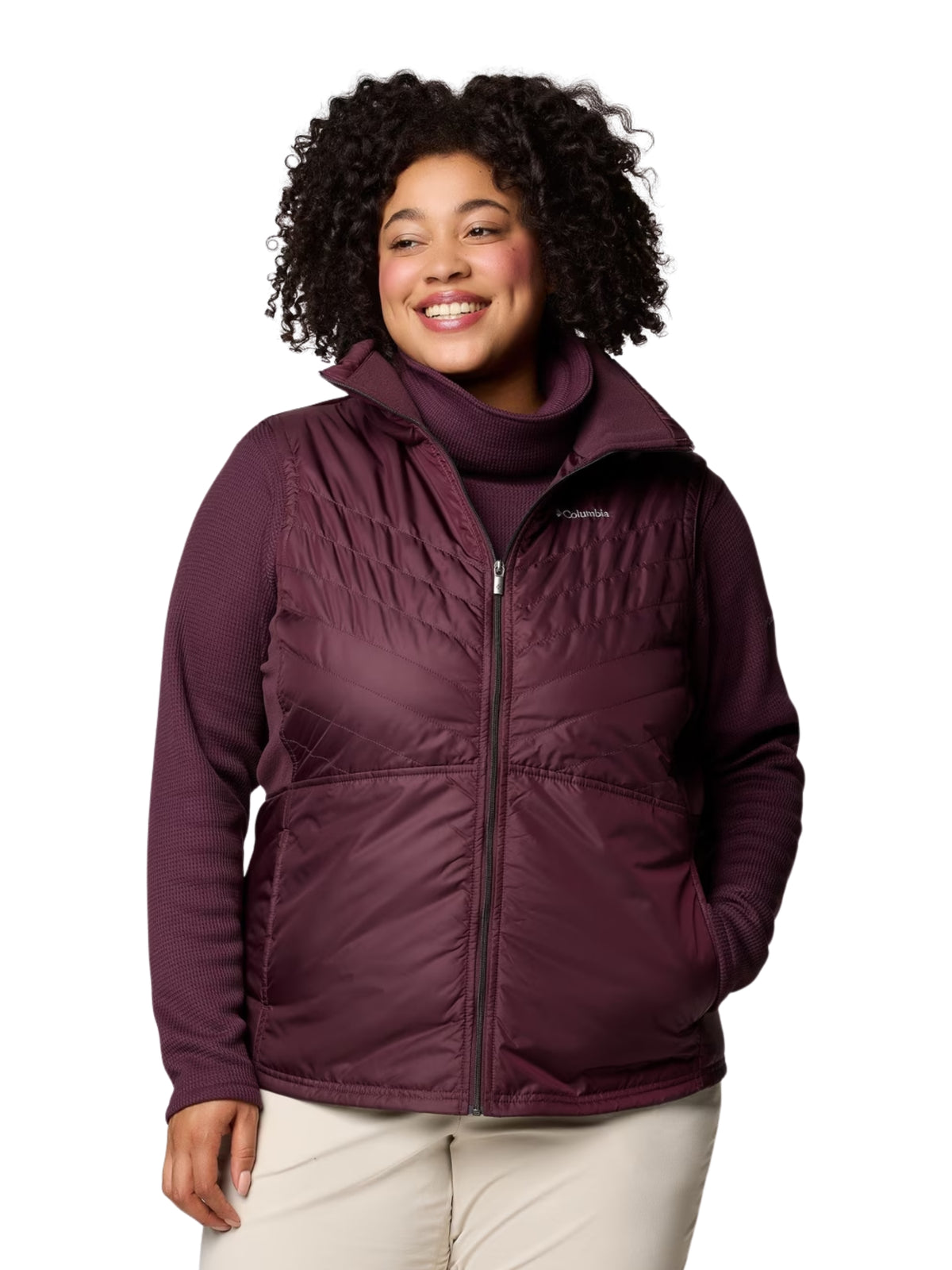 Columbia Women's Plus Size Mix It Around III Sleeveless Vest - Moonvista