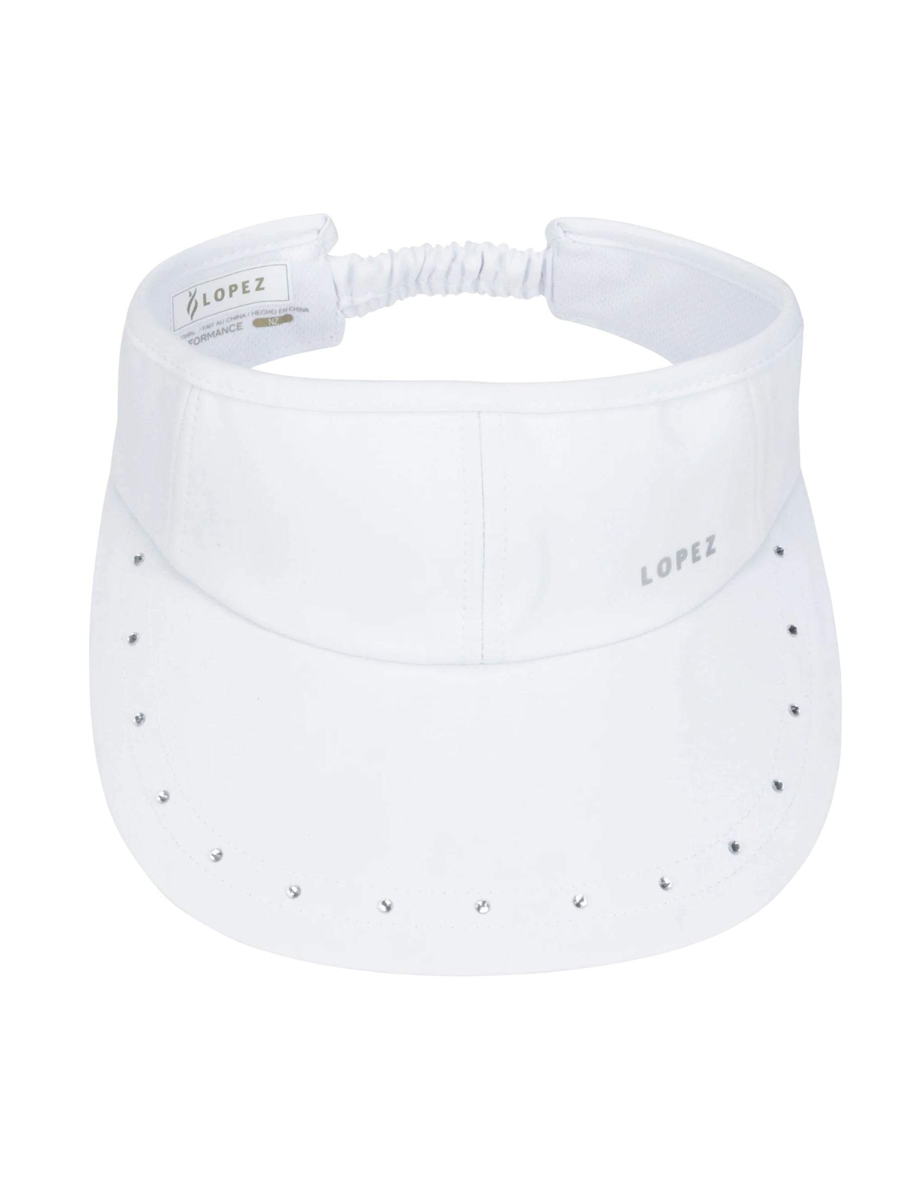 Visière Bling - Blanc