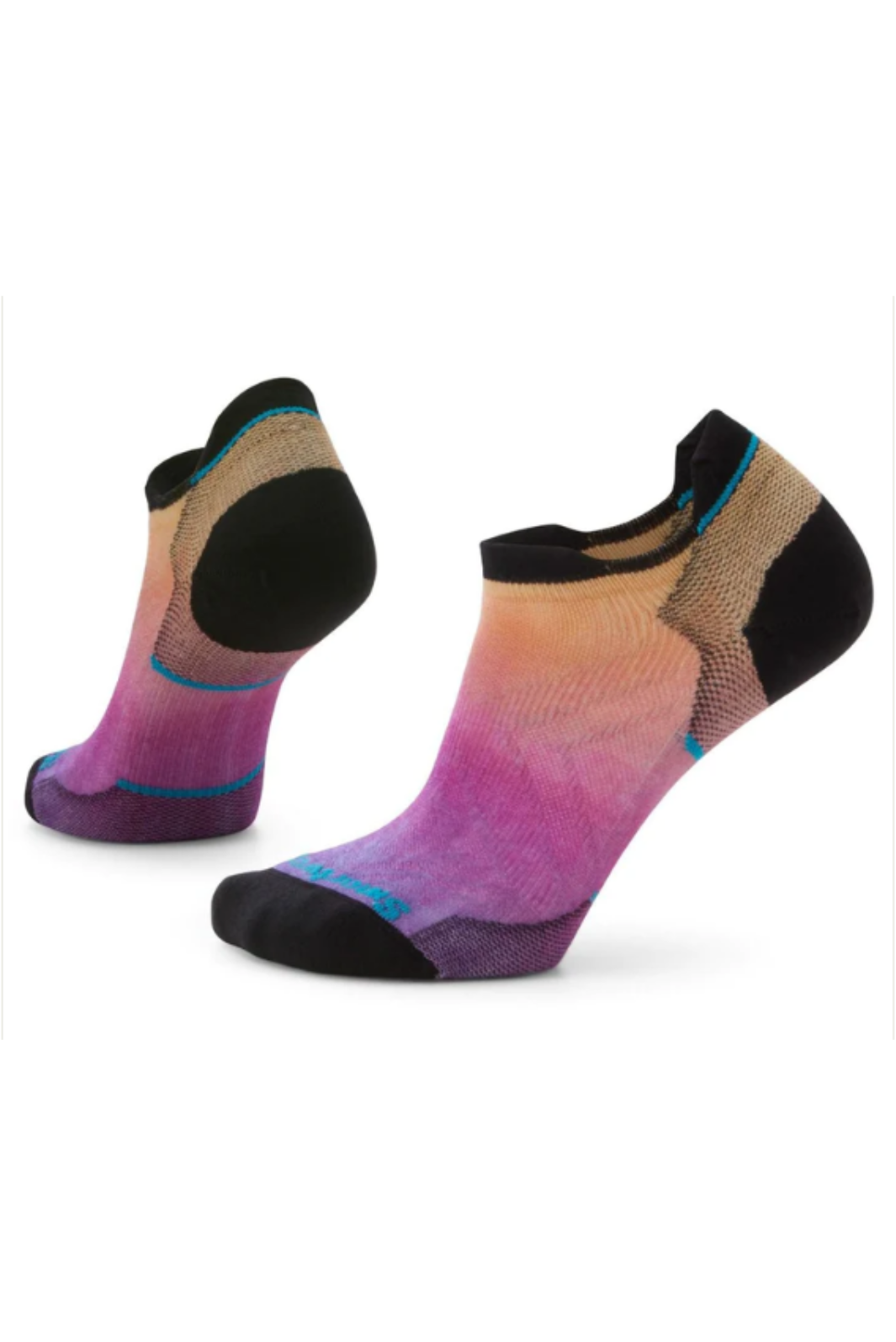  Bas de Course Zero Cushion Ombre Print de Smartwool