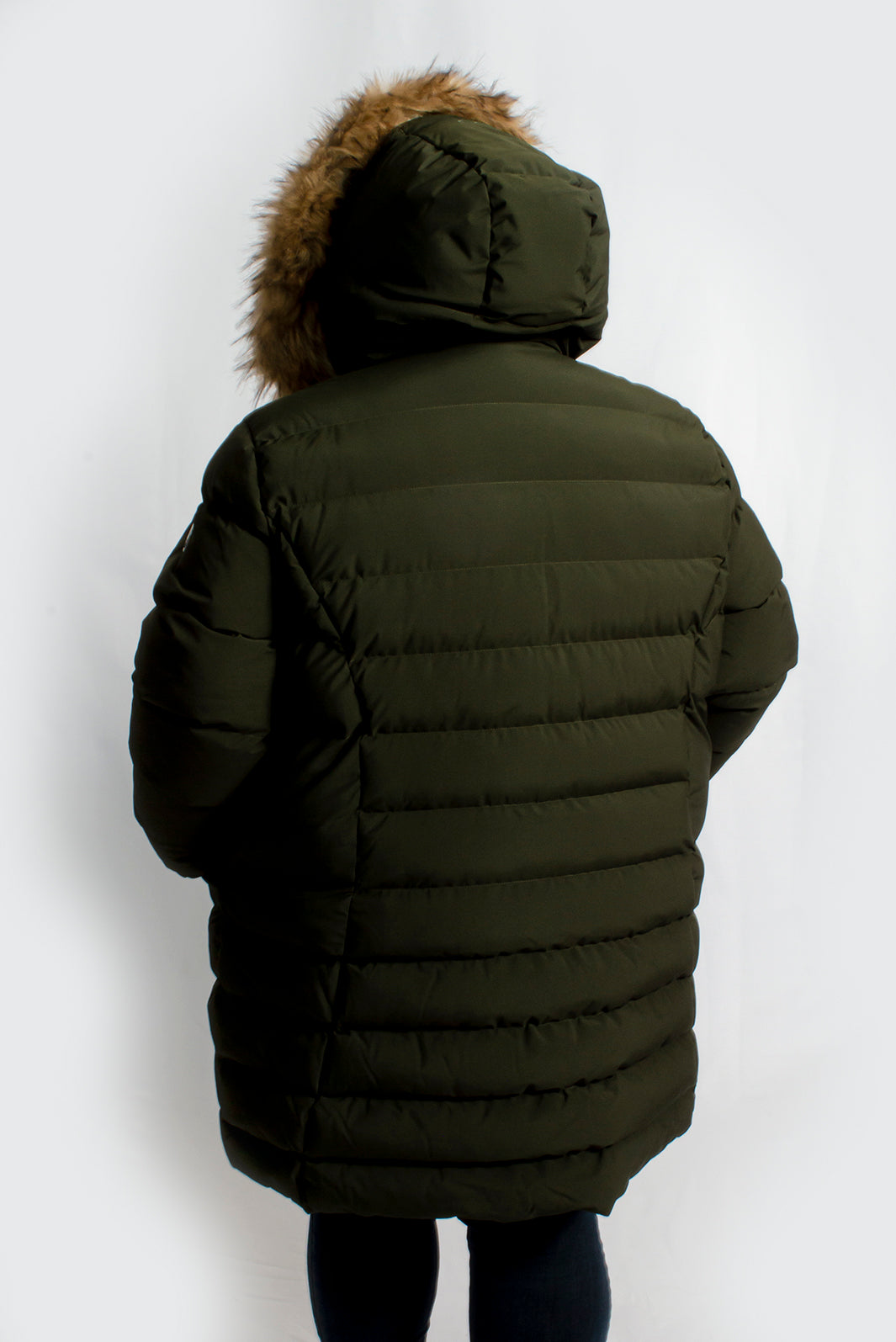 Women's winter long jacket plus size COSMO - 44752O - Alizée