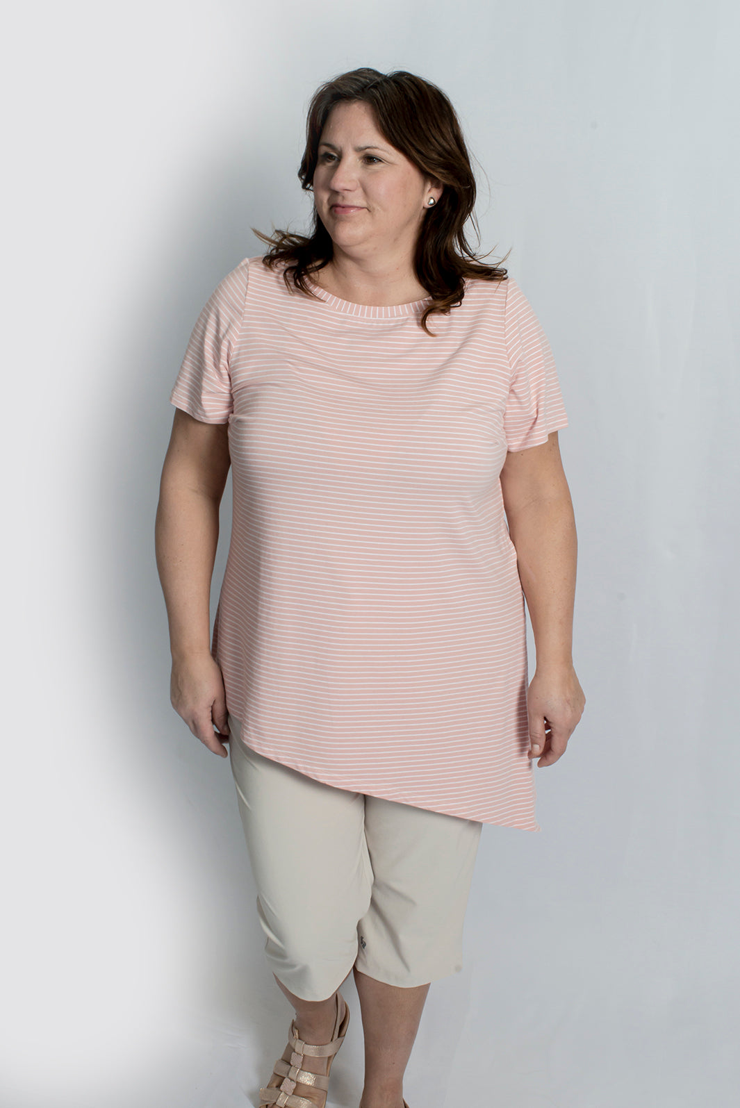 Chicout Short Sleeve Plus Size Tunic by Sportive Plus