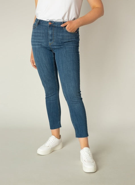 Jeans 7/8 High-Rise Anna Taille Plus de Yesta