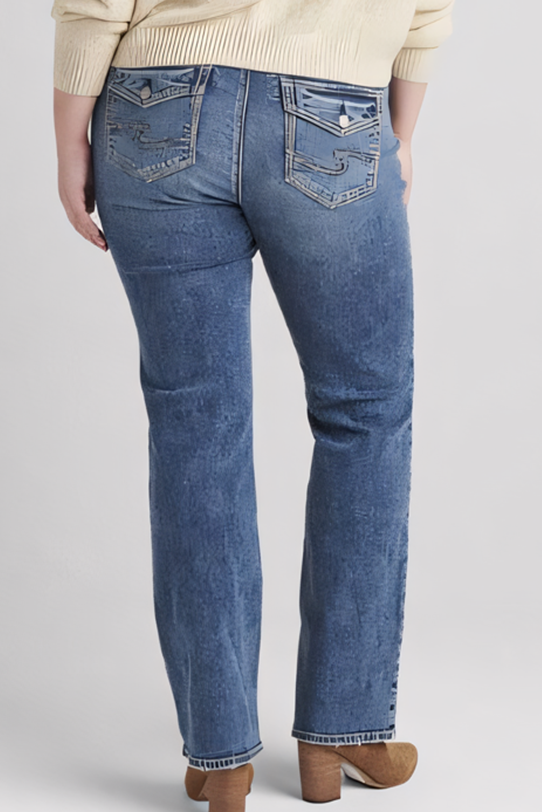 Jeans Elyse Slim Boot Taille Plus de Silver Jeans