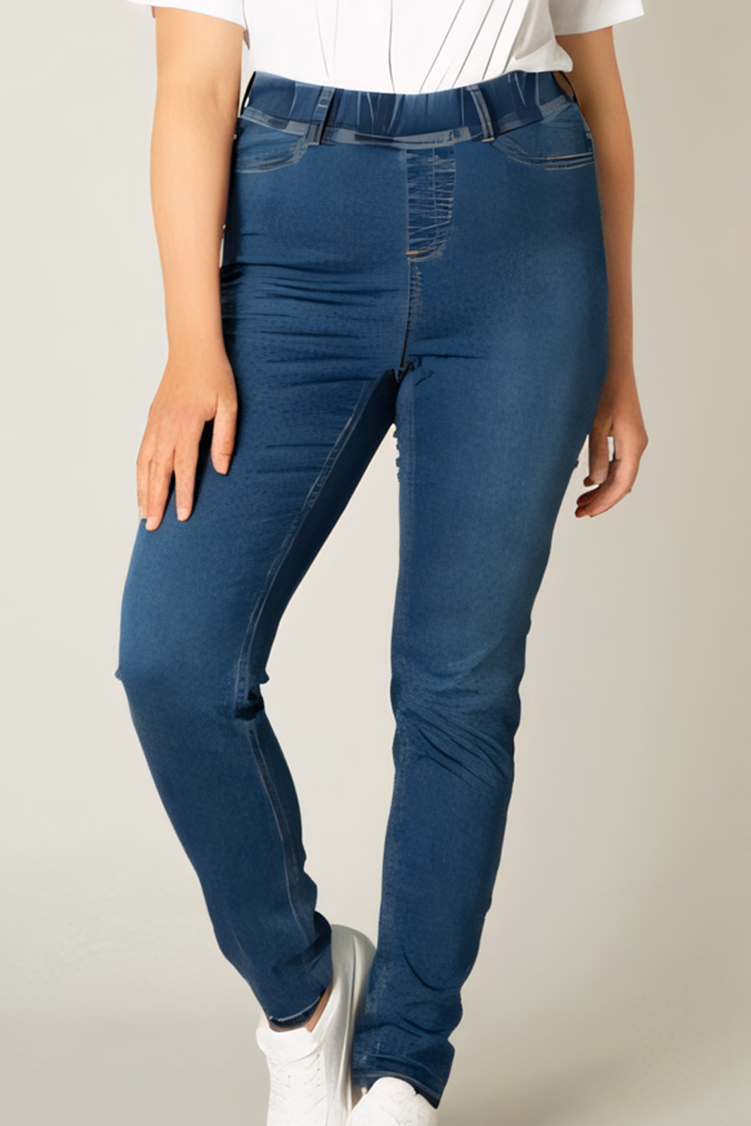 Jeans Tregging Tessa Taille Plus de Yesta