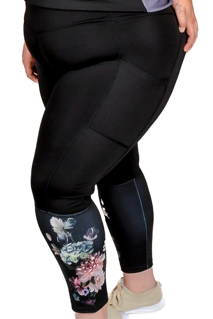 Legging imprimé avec poches Novation Taille Plus de Sportive Plus