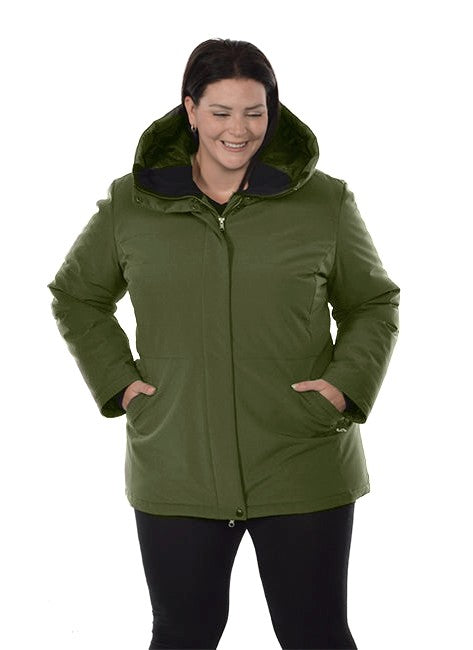 Manteau isolé Iceland Taille Plus de Sportive Plus