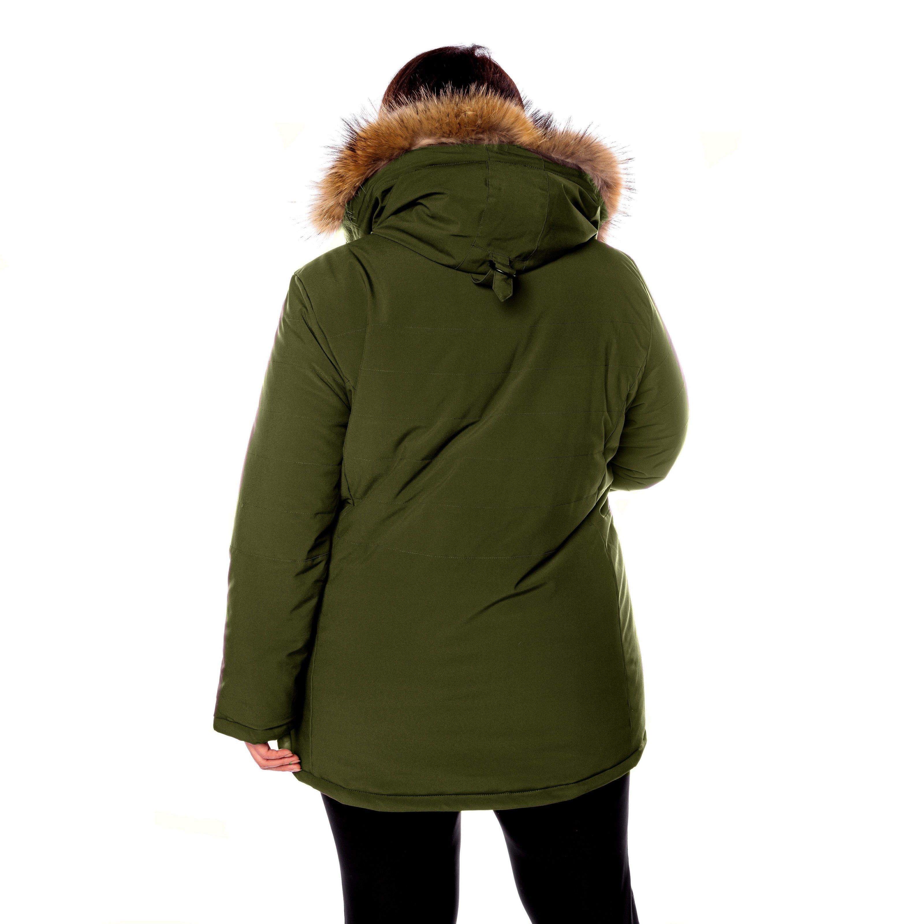 Manteau isolé Iceland Taille Plus de Sportive Plus