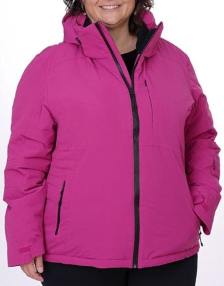 Plus Size Insbruck Insulated Ski Jacket by Sportive Plus