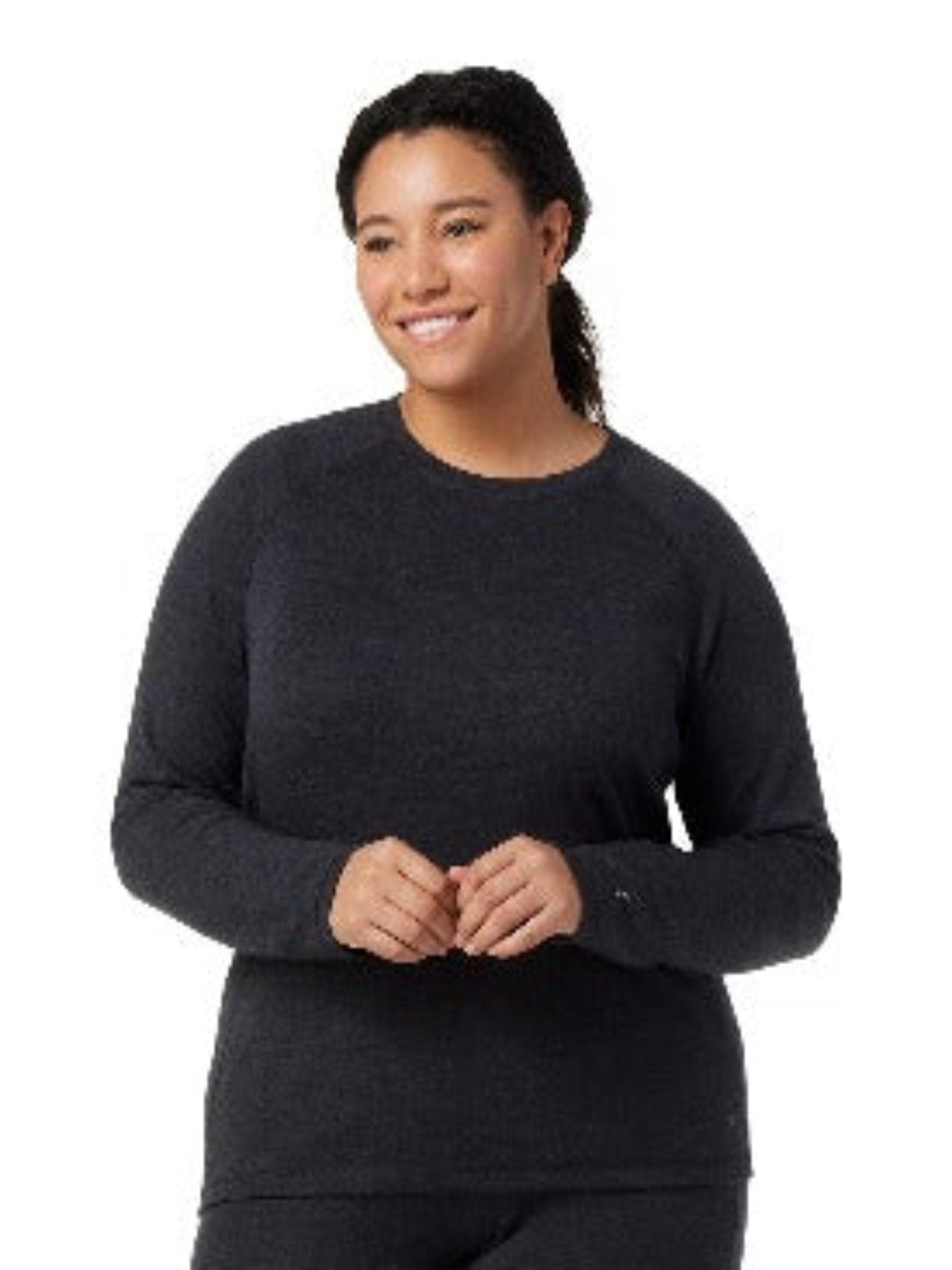  Couche de Base Haut Manche Longue En Merino Taille Plus de Smartwool