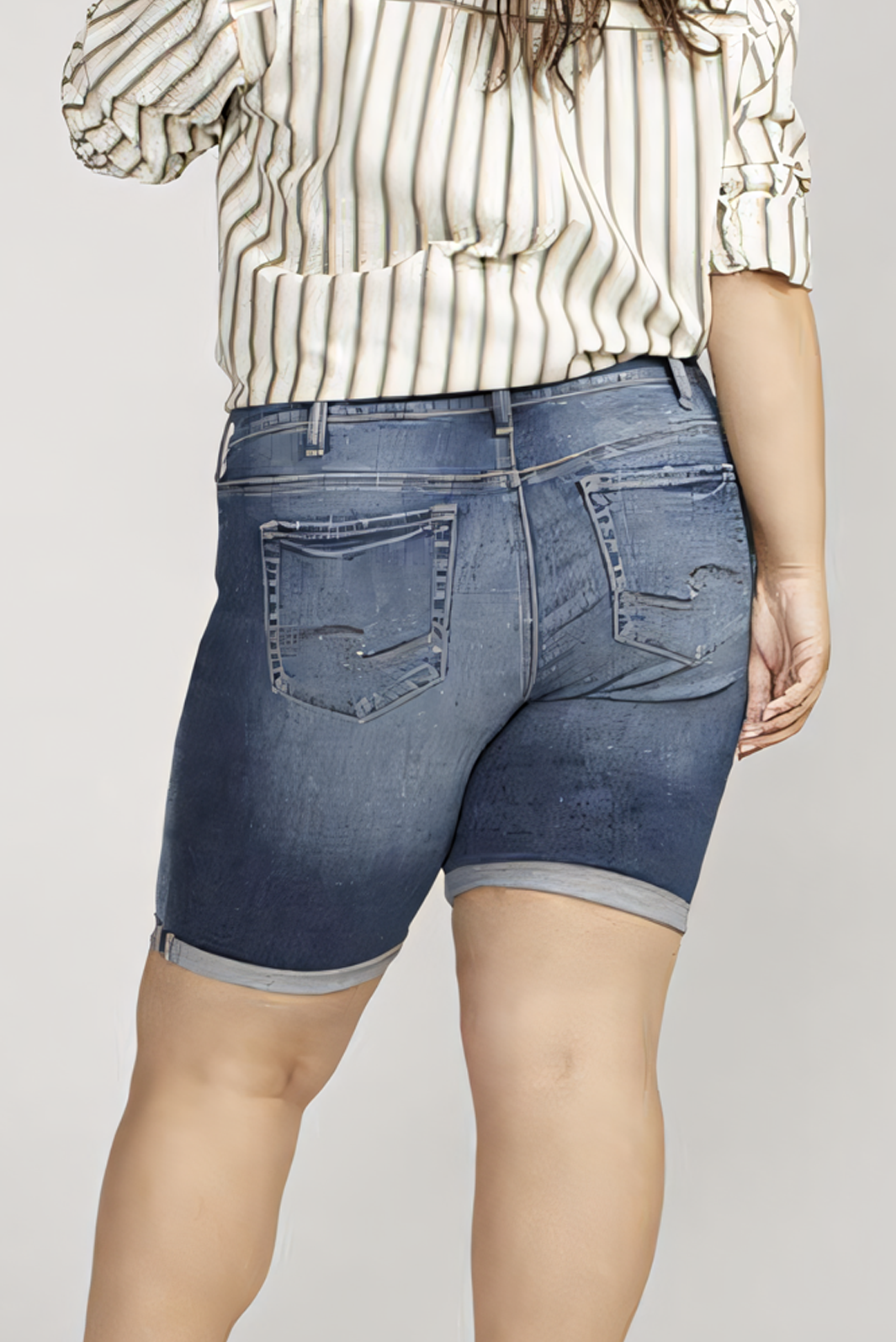 Silver suki sales bermuda shorts