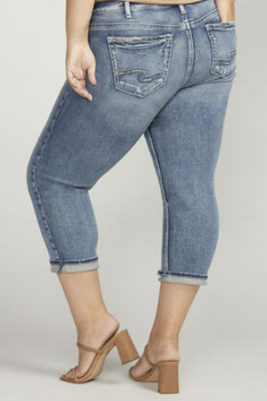 Jeans Elyse Capri Taille Plus de Silver Jeans