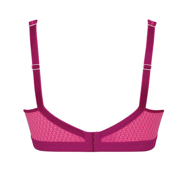 Anita Women's Plus Size Electric Pink Maximum Support Sports Bra – Sportive  Plus